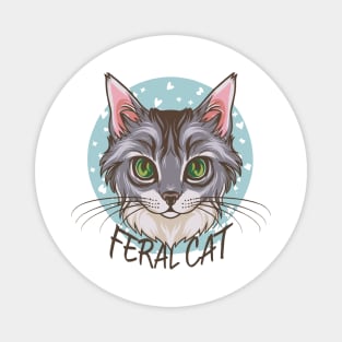 feral cats Magnet